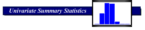Univariate Summary Statistics